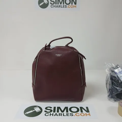 OSPREY LONDON THE OXFORD BACKPACK - MERLOT