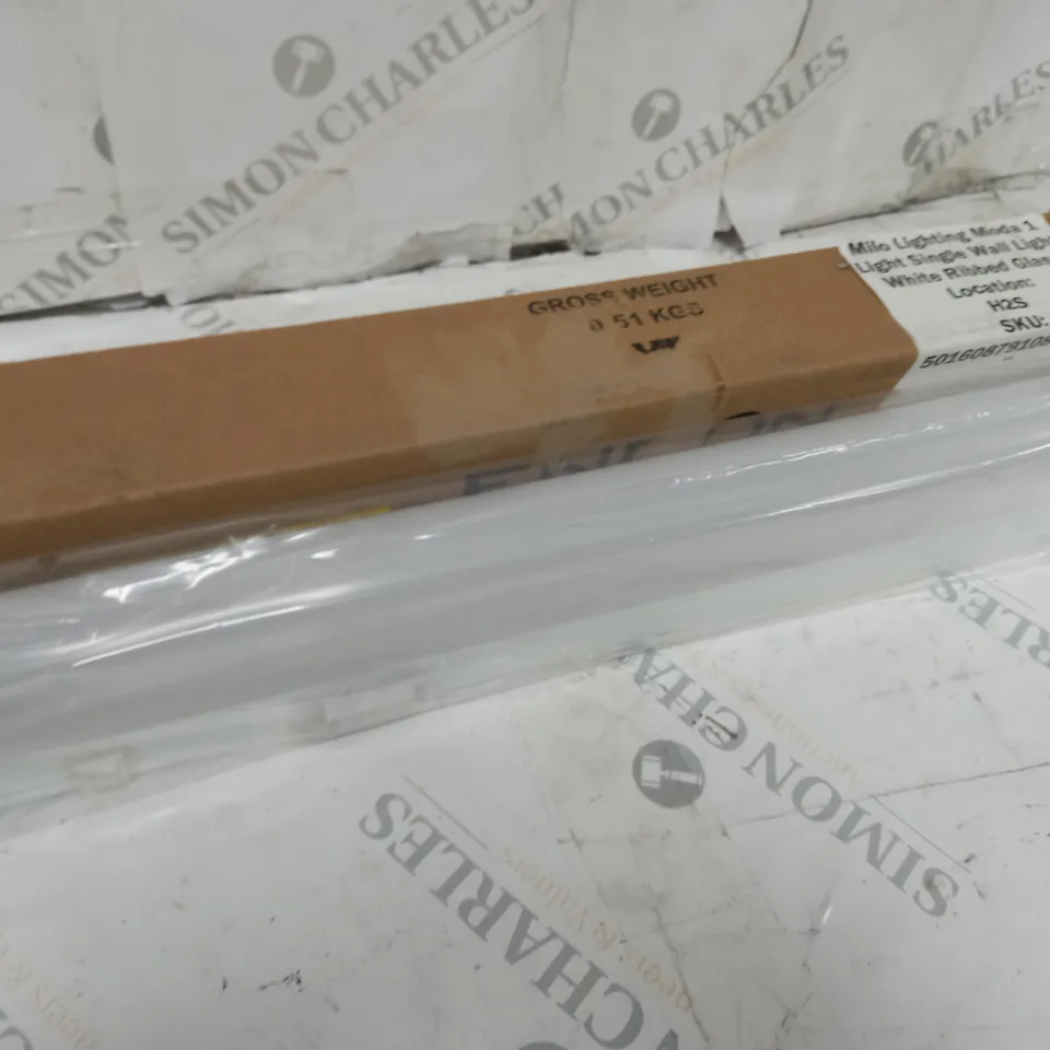 BOXED MILO LIGHTING MODA 1-LIGHT SINGLE WALL LIGHT