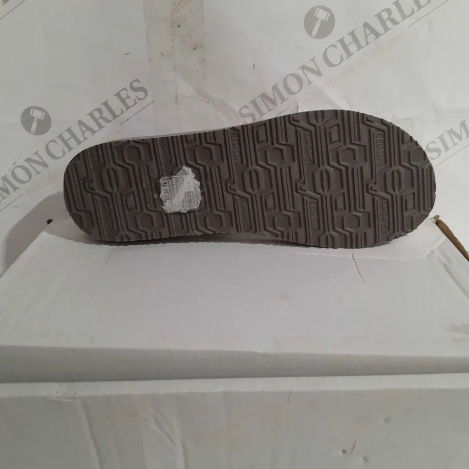 SKECHERS JEWEL STRAP SANDALS, GREY - UK SIZE 8