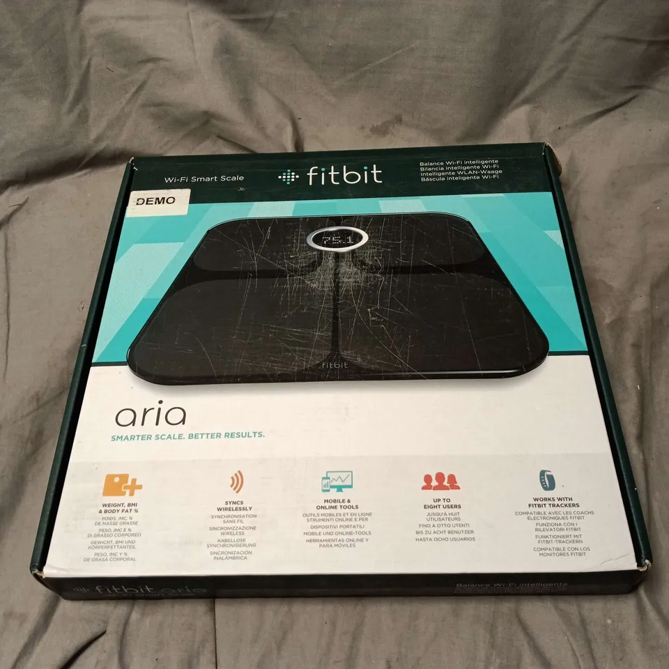 FITBIT ARIA WI‑FI SMART SCALE – BOXED