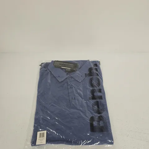BENCH POLO SHIRT – UK XL (EU 54), MID BLUE, MADE IN BANGLADESH