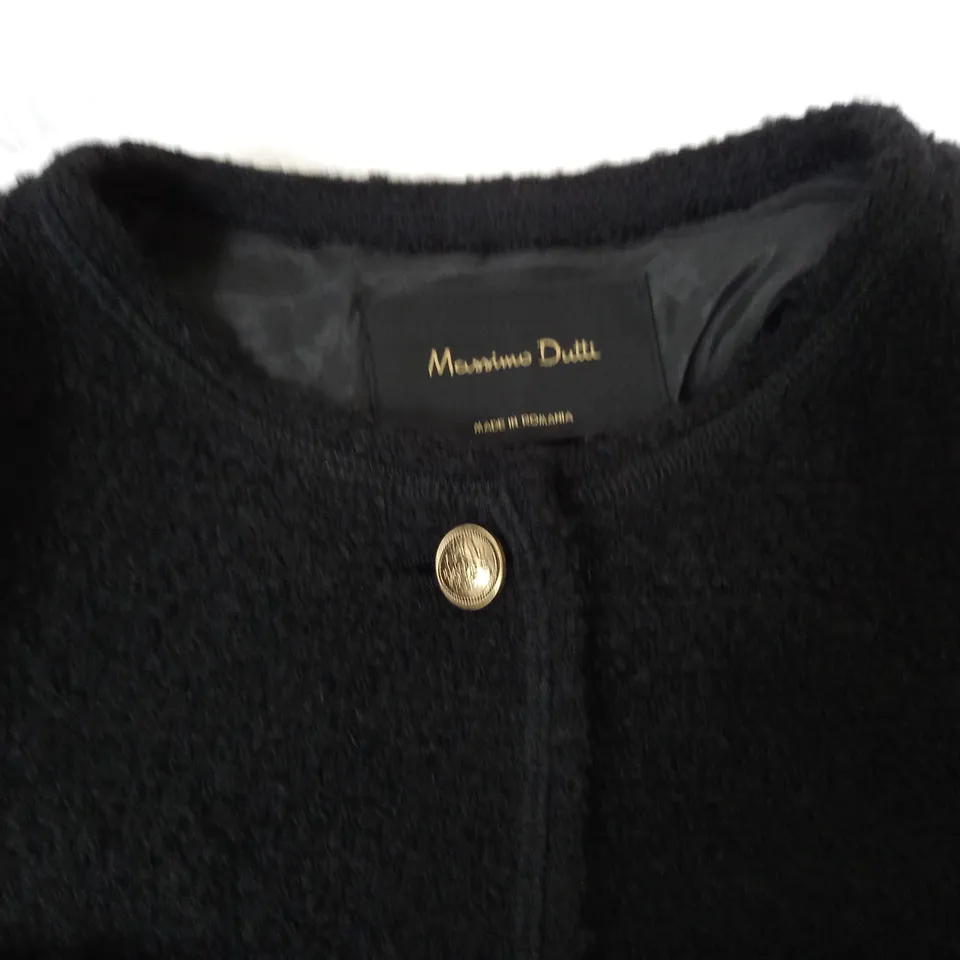 MASSIMO DUTTI MULTI POCKETED LONG SLEEVE JACKET - EUR M