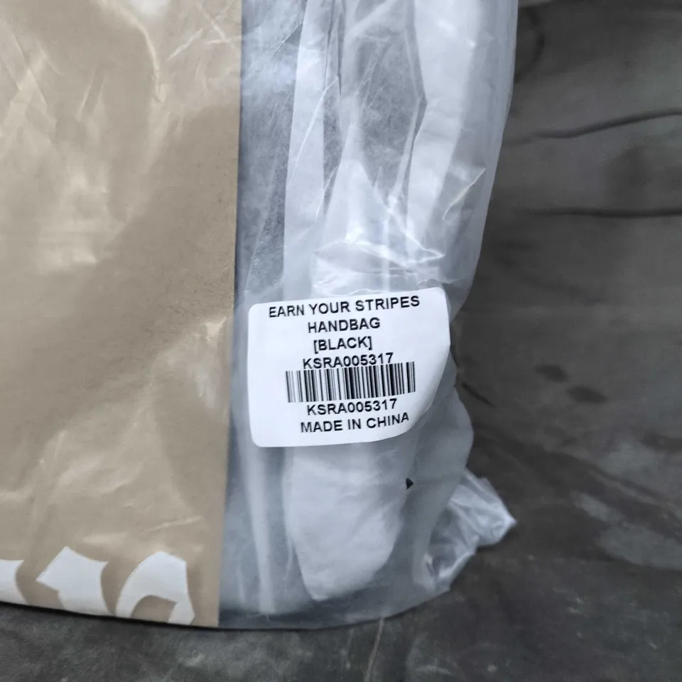 KILLSTAR EARN YOUR STRIPES HANDBAG – BLACK