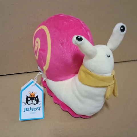 JELLY CAT PINK ESCARGOT PLUSHIE