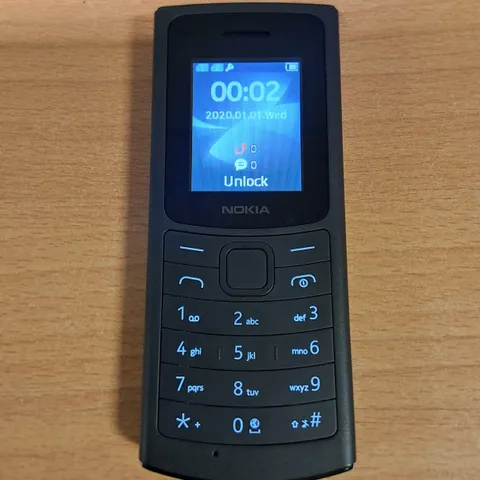 BOXED NOKIA 110 4G MOBILE IN BLACK 
