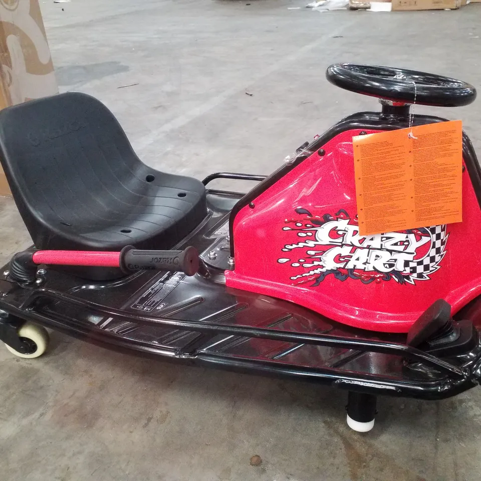 RAZOR CRAZY CART - ELECTRIC GO KART RRP £689.99