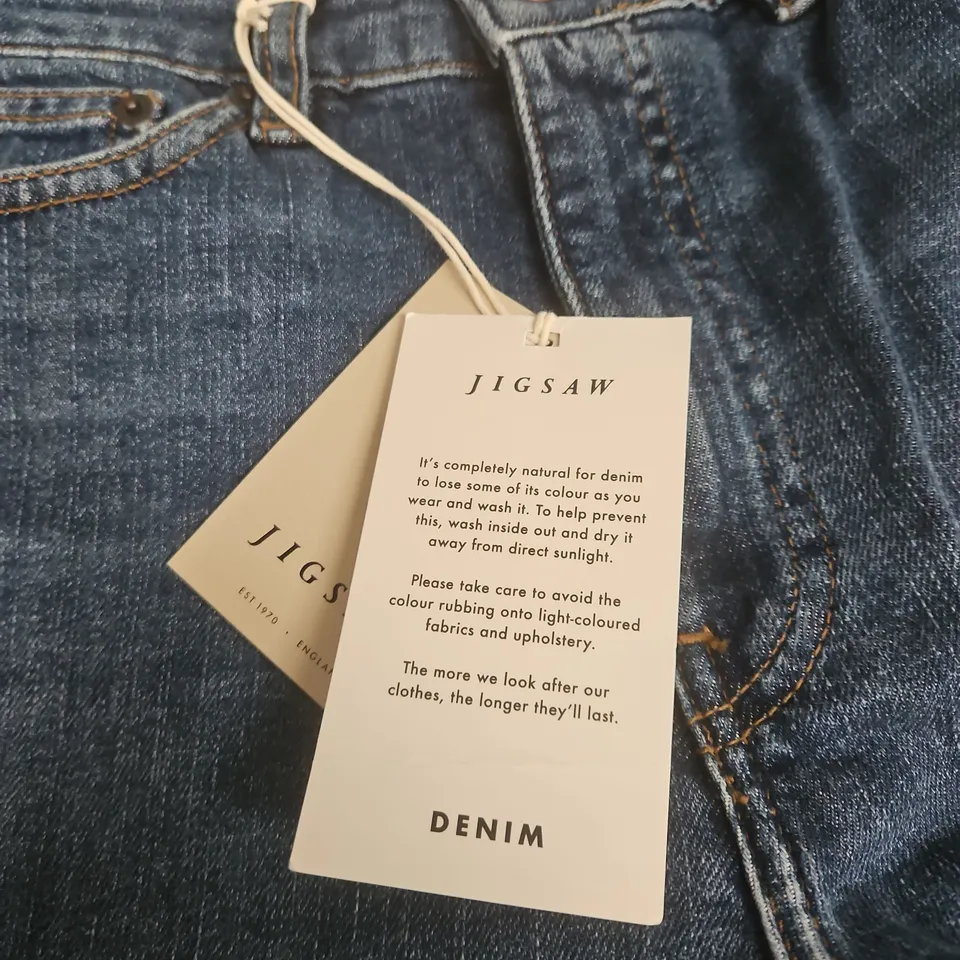 JIGSAW DENIM JEANS – WOMEN'S LIGHT WASH, SIZE 30 