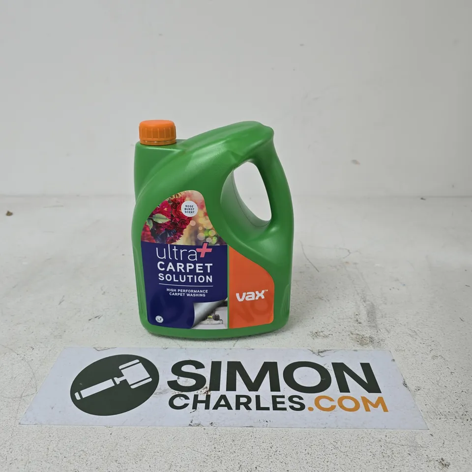 VAX ULTRA+ CARPET CLEANING SOLUTION 4L