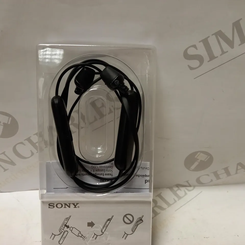 SONY WI-C200 WIRELESS BLUETOOTH HEADPHONES - BLACK