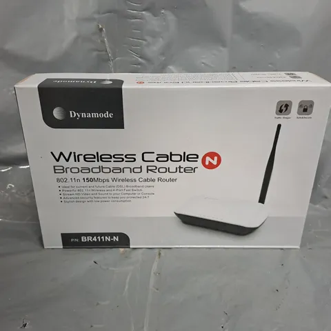 BOXED DYNAMODE WIRELESS CABLE BROADBAND ROUTER