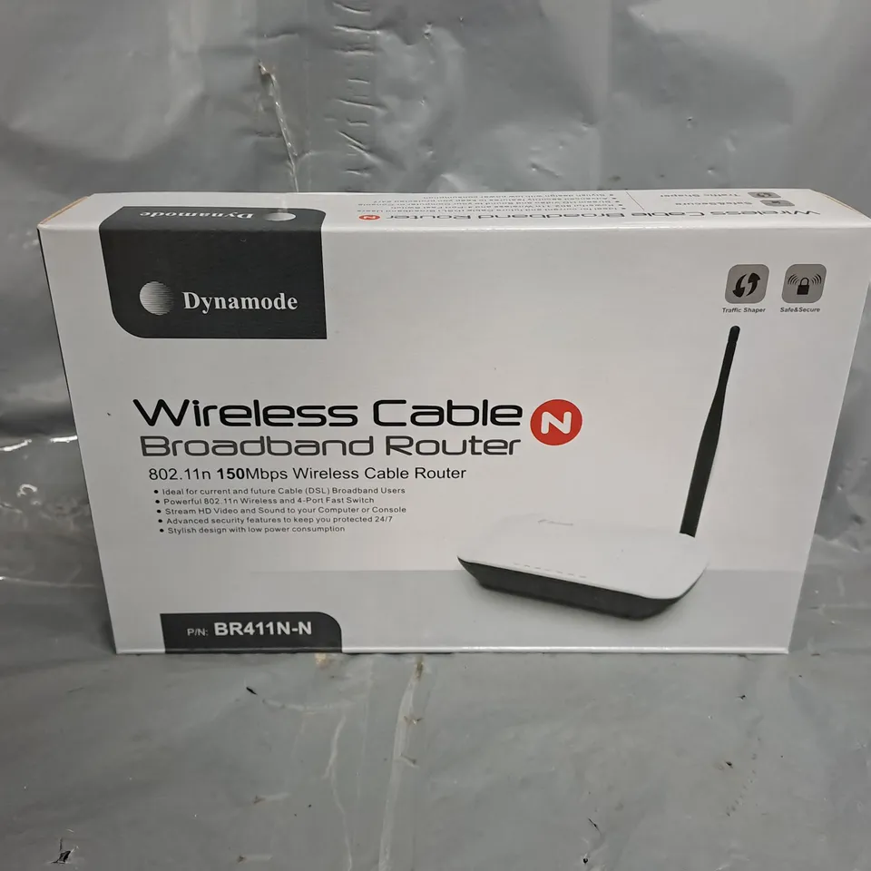 BOXED DYNAMODE WIRELESS CABLE BROADBAND ROUTER