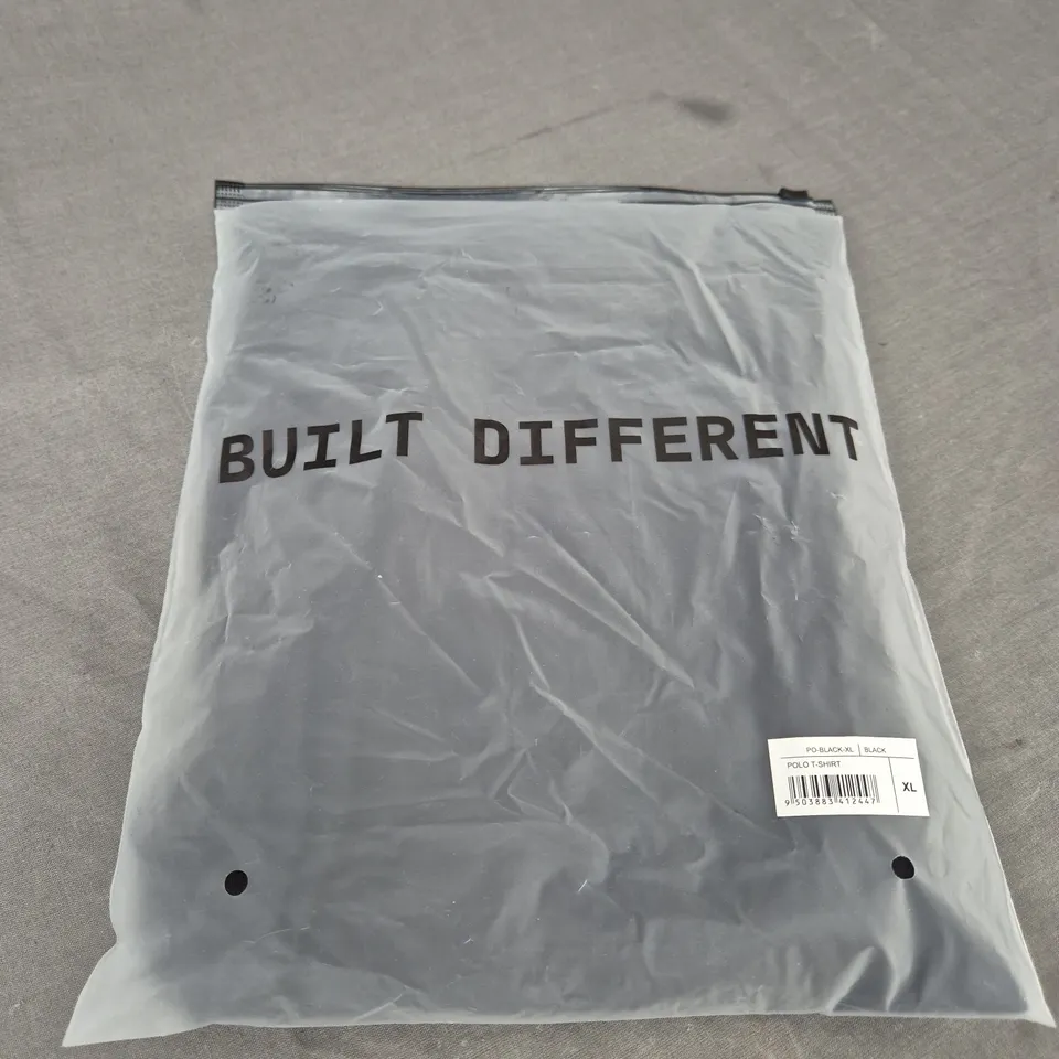 BUILT DIFFERENT POLO SHIRT - XL