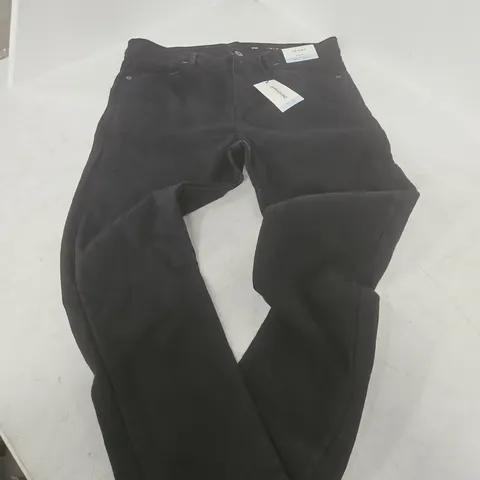 LEFTIES SKINNY DENIM JEANS – UK 34 (EU 44) – BLACK