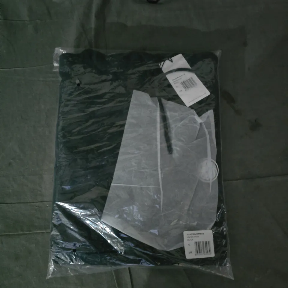 PRETTY GREEN LOUNGE HOODY IN BLACK SIZE XL