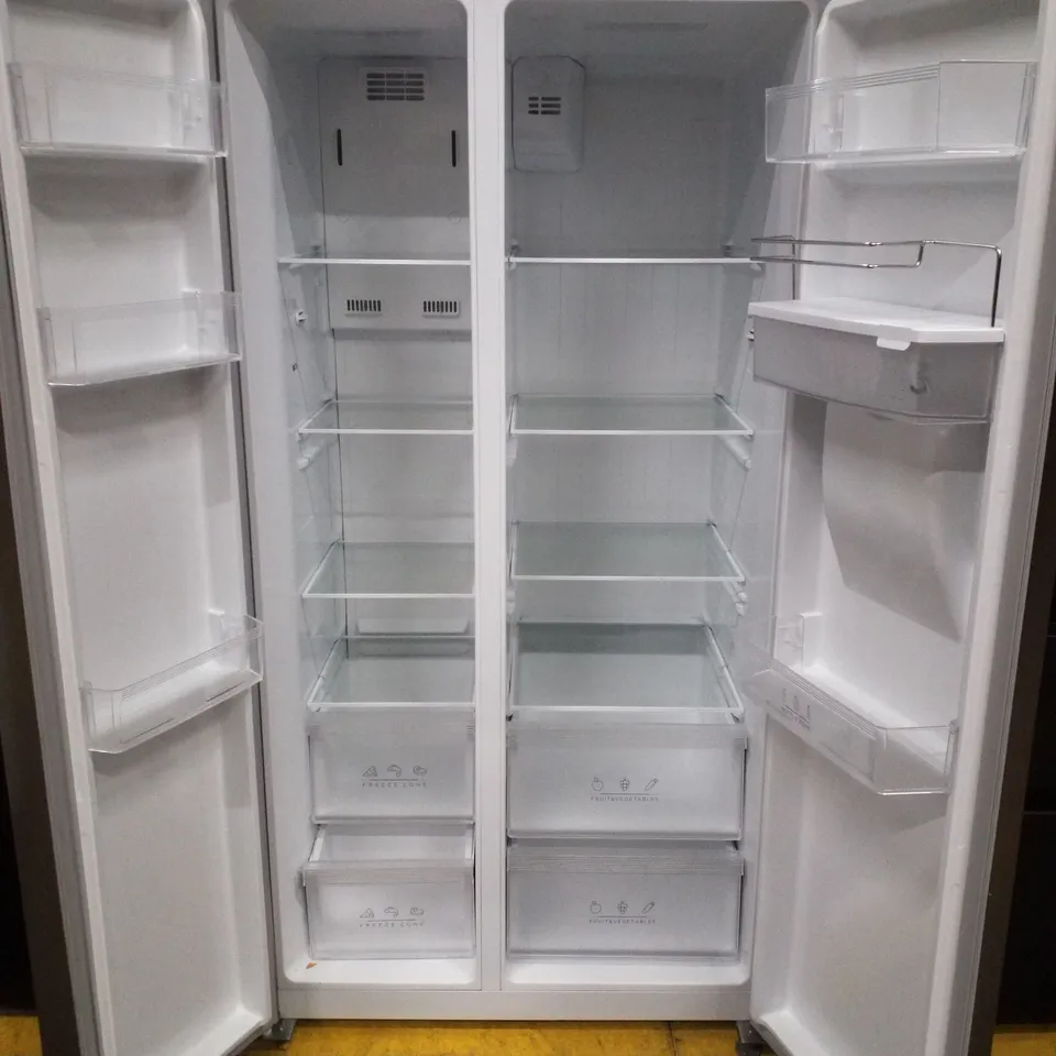 SWAN SR750170I 90CM WIDE TOTAL NO FROST AMERICAN STYLE FRIDGE FREEZER