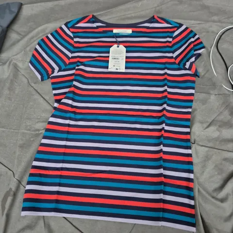 SEASALT CORNWALL THE SAILOR T-SHIRT – ORGANIC COTTON, STRIPED (UK 12)