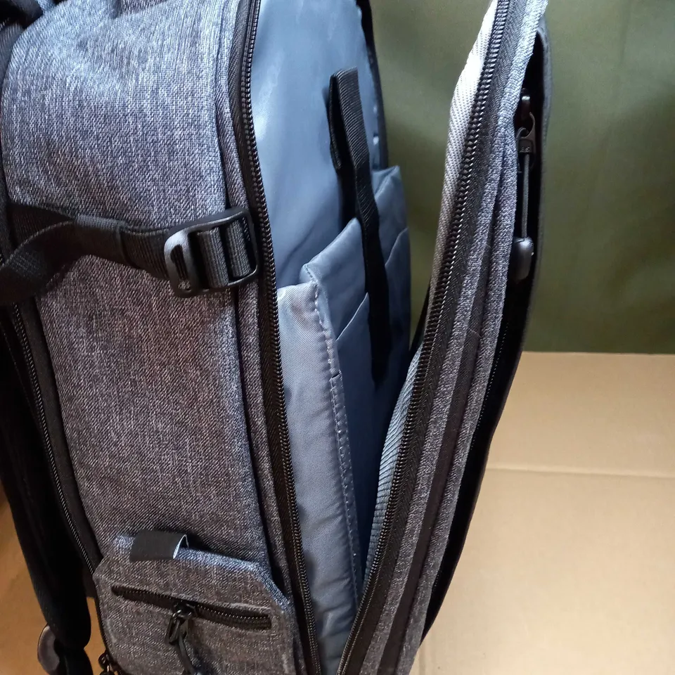 K&F CONCEPT CHARCOAL MARL PADDED PHOTOGRAPHY BAG