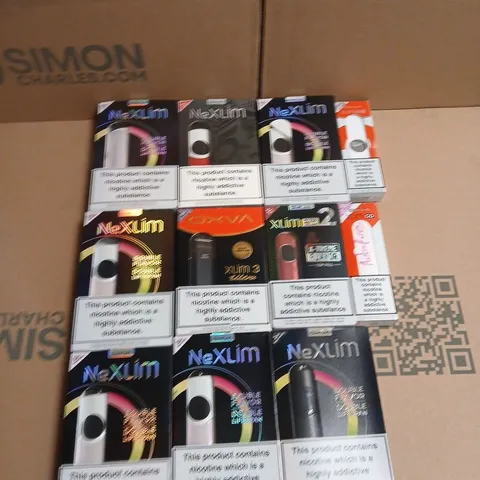APPROXIMATELY 15 ASSORTED E-CIGARETTE PRODUCTS TO INCLUDE - OXVA 