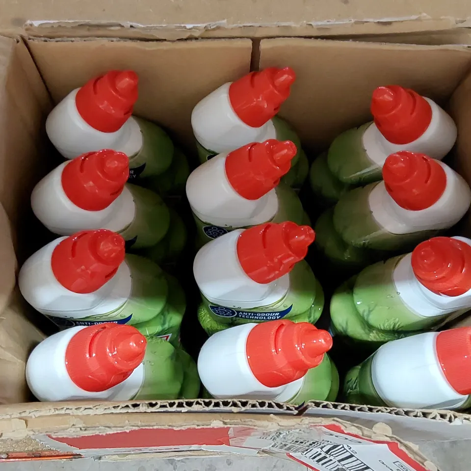 BOXED 12X 750ML HARPIC ACTIVE FRESH MOUNTAIN PINE TOILET CLEANING GEL (1 BOX)