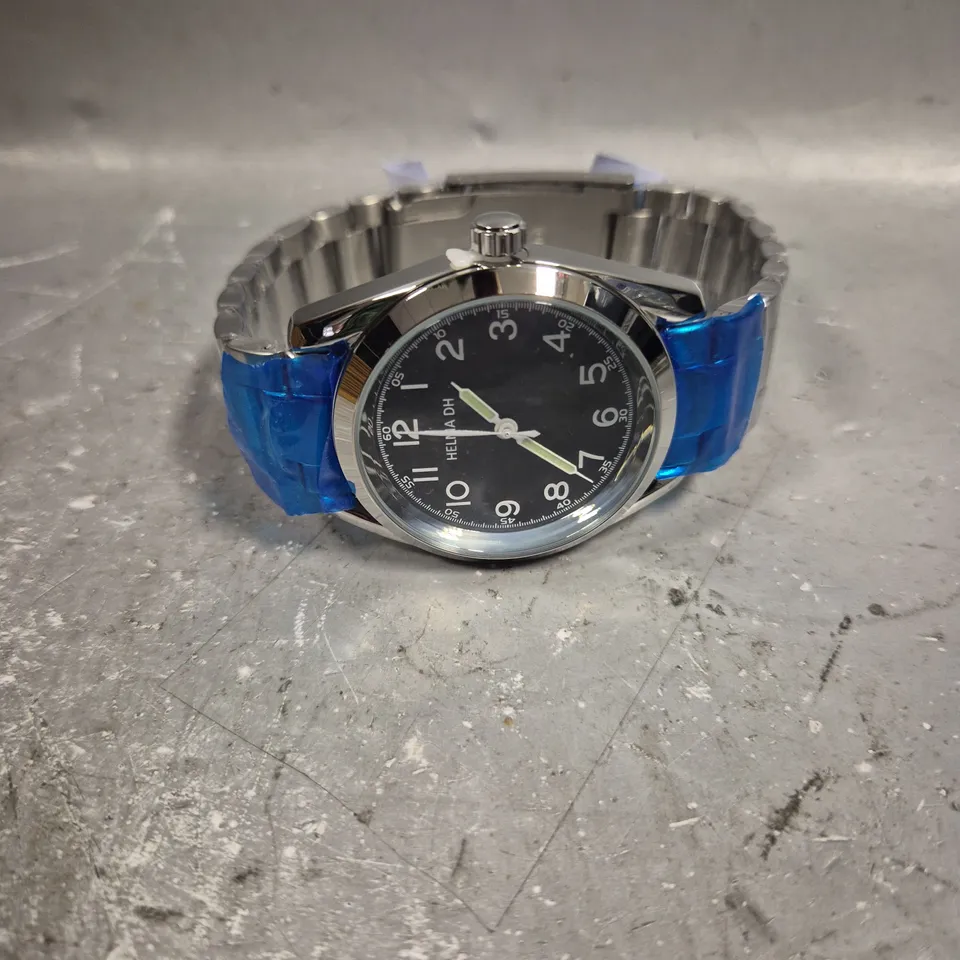 MENS HELMHA DH WATCH –  STAINLESS STEEL STRAP