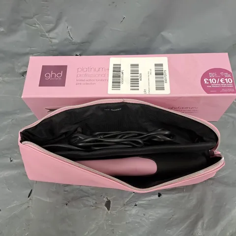 GHD PLATINUM+ PROFESSIONAL HAIR STRAIGHTENER PINK