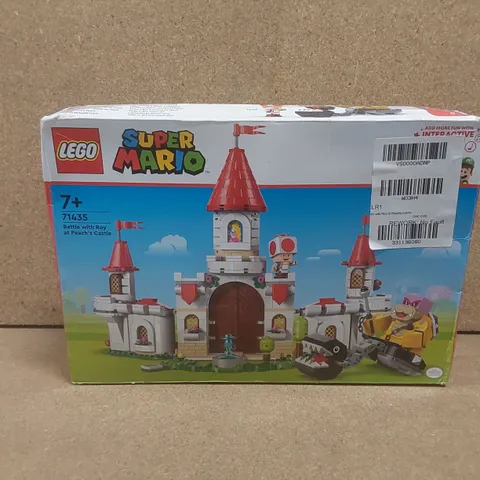 BOXED LEGO SUPER MARIO BATTLE WITH ROY AT PEACH’S CASTLE 71435