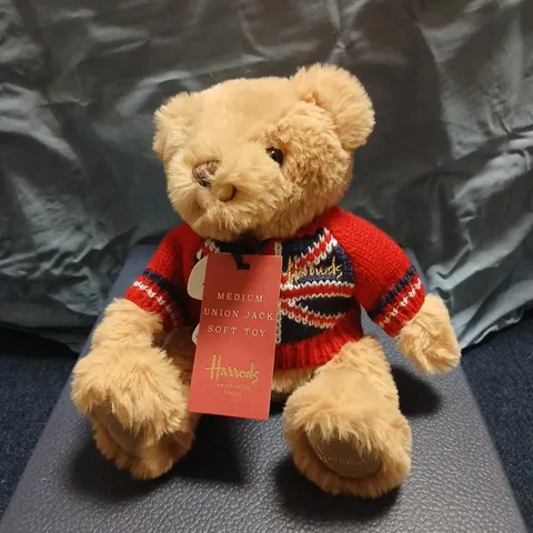 HARRODS UNION JACK SOFT TOY β MEDIUM