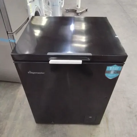 FRIDGEMASTER MCF142EB STATIC CHEST FREEZER - BLACK