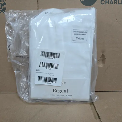 DUSK REGENT 400 THREAD COUNT SATEEN PAIR OF PILLOWCASES