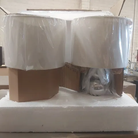 PALLET CONTAINING APPROXIMATELY 30x 2PCS MARISSA CHROME TOUCH TABLE LAMPS