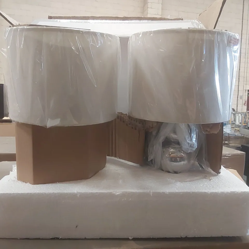 PALLET CONTAINING APPROXIMATELY 30x 2PCS MARISSA CHROME TOUCH TABLE LAMPS