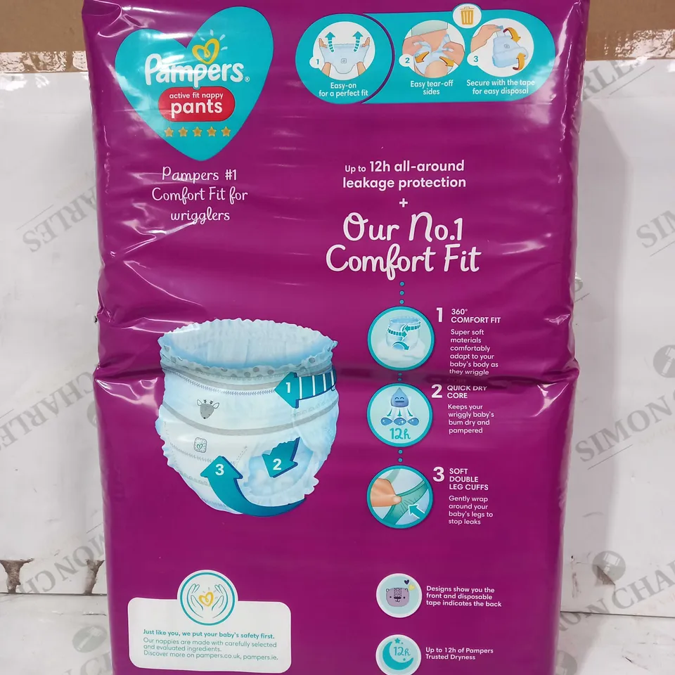 PAMPERS ACTIVE FIT NAPPY PANTS