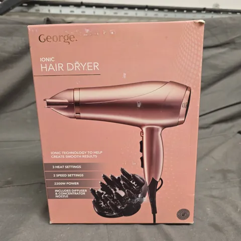 BOXED IONIC HAIR DRYER
