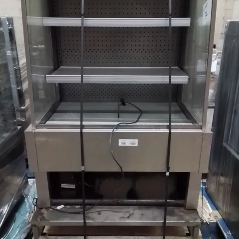 STAINLESS STEEL COMMERCIAL COLD DISPLAY FRIDGE/COUNTER