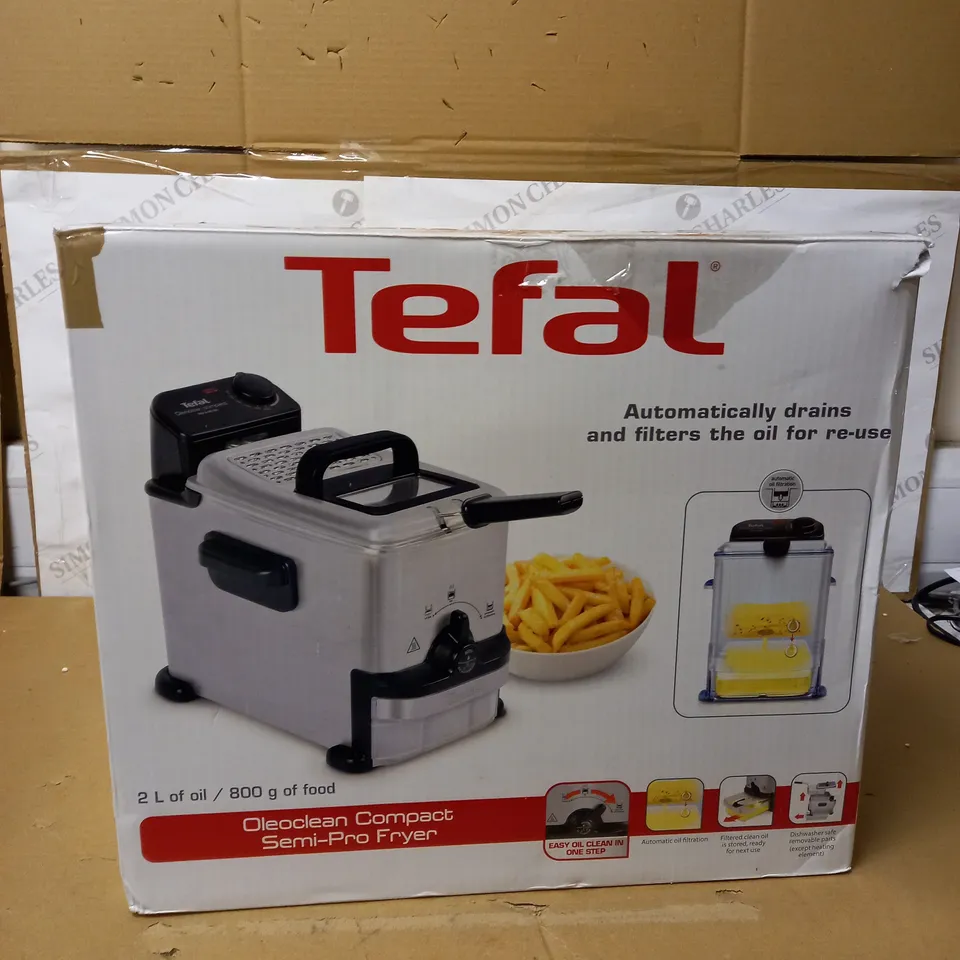 TEFAL OLEOCLEAN COMPACT DEEP FAT FRYER