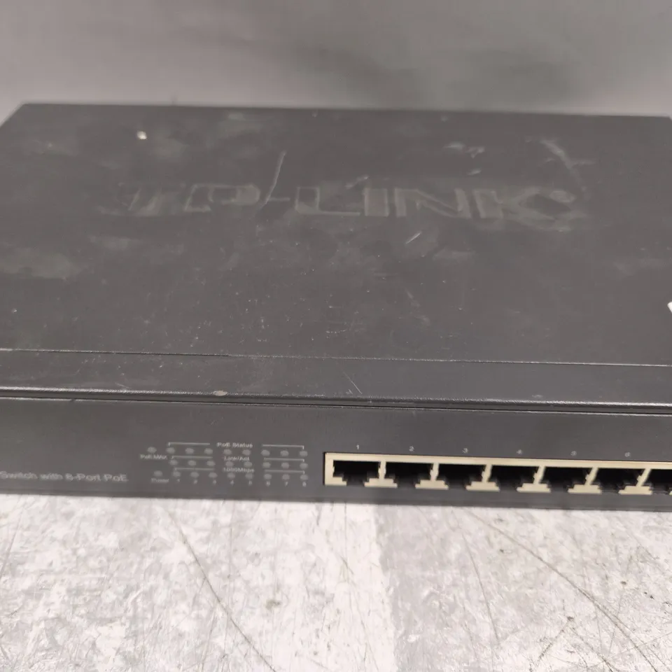 TP-LINK UNMANAGED 8 PORT ETHERNET SWITCH WITH POE