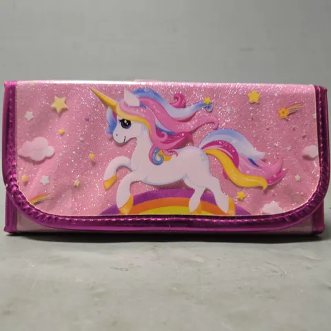 UNBRANDED UNICORN COLOURING PEN CASE