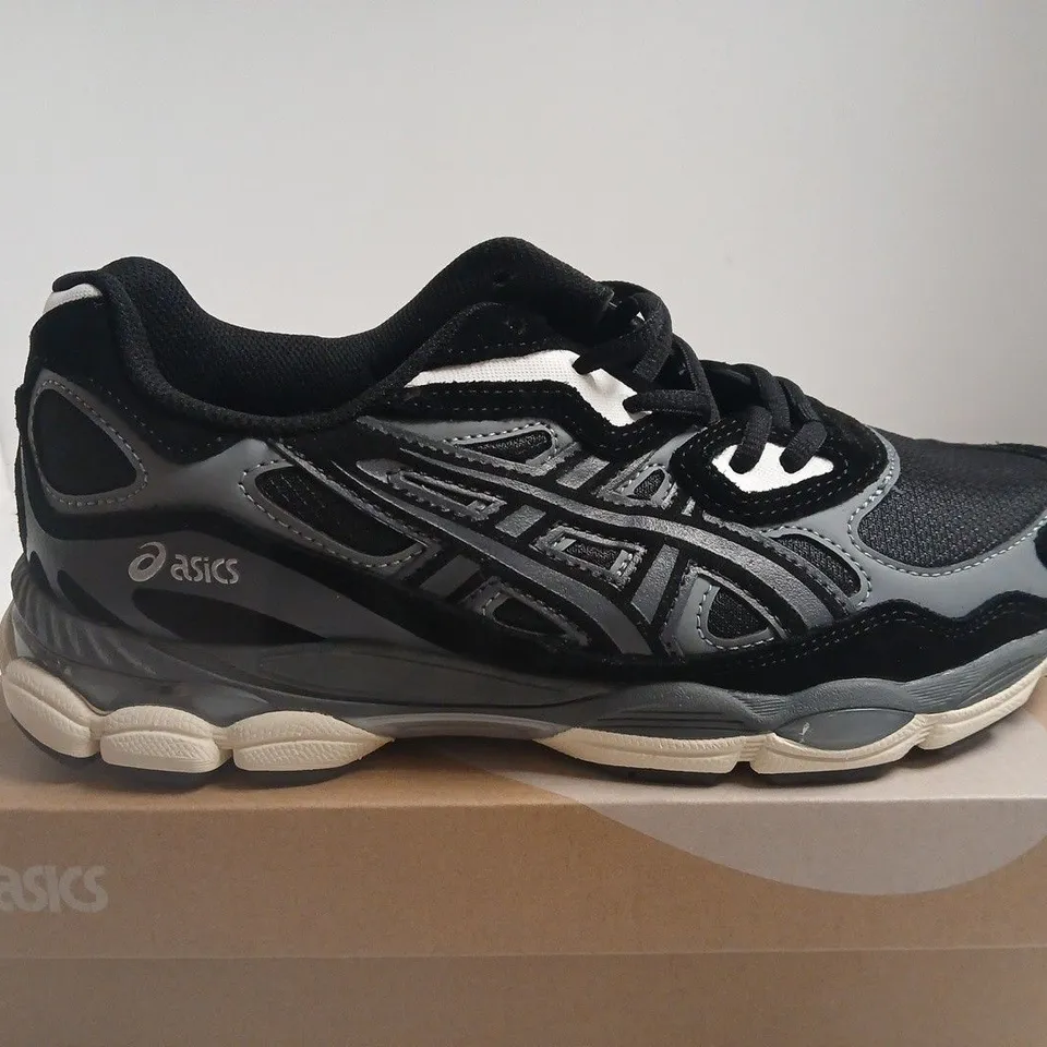 ASICS GEL-NYC MEN'S RUNNING SHOES – BLACK/GREY, UK 9