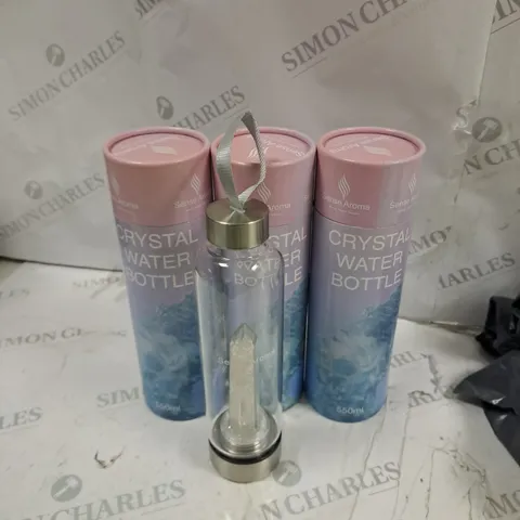 SET OF 3 SENSE AROMA CRYSTAL WATER BOTTLE