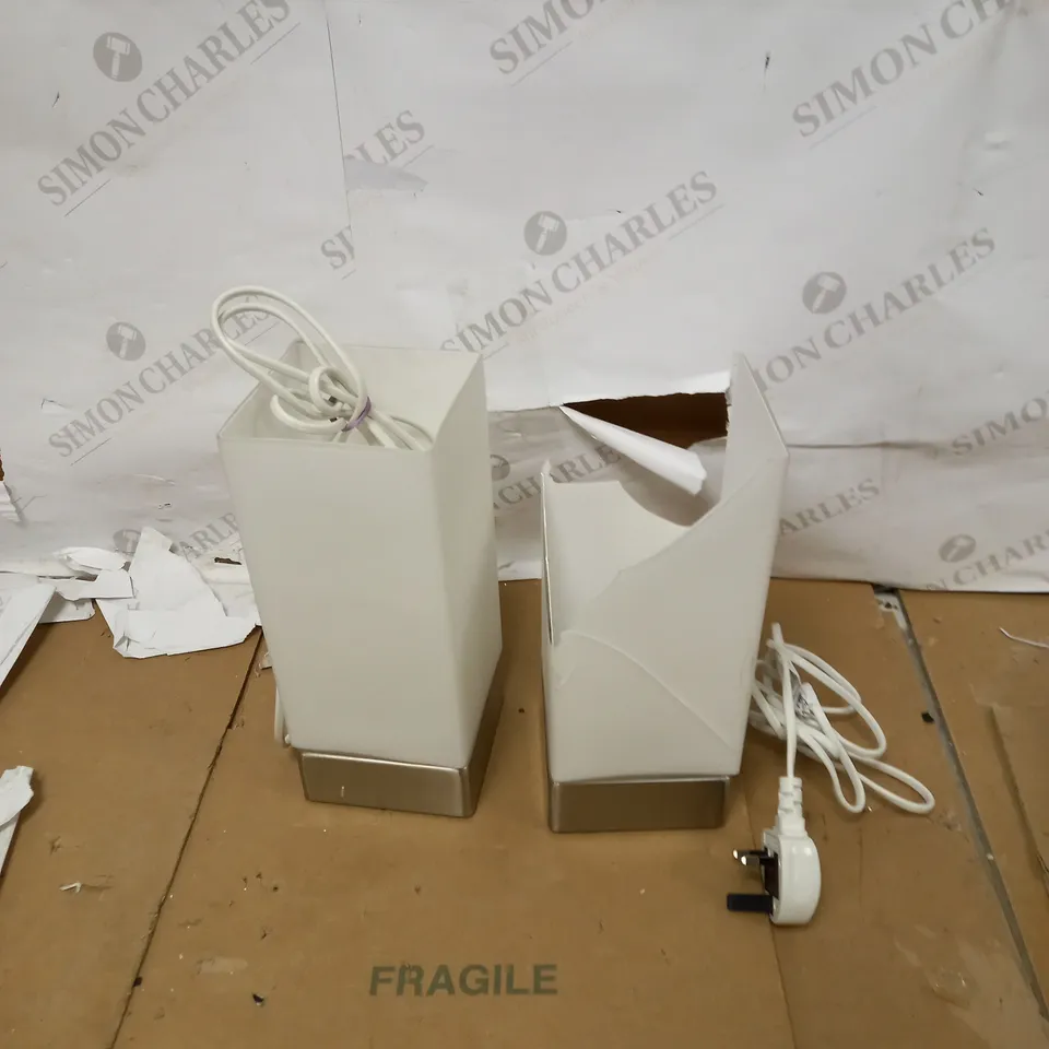 JOHN LEWIS MITCH TOUCH LAMP SET OF 2