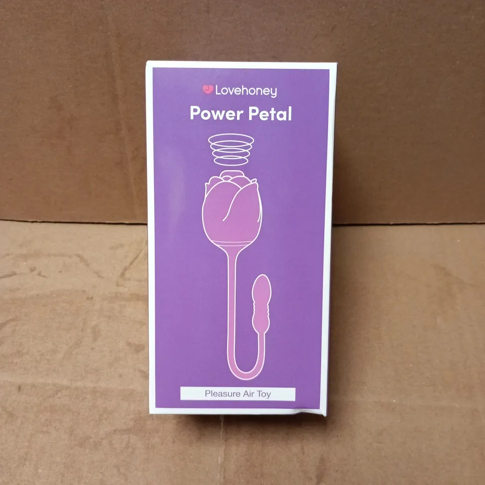 SEALED LOVEHONEY POWER PETAL PLEASURE AIR TOY