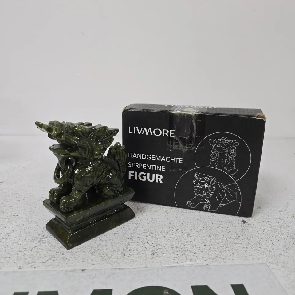 LIVMORE HANDMADE SERPENTINE FIGURINE