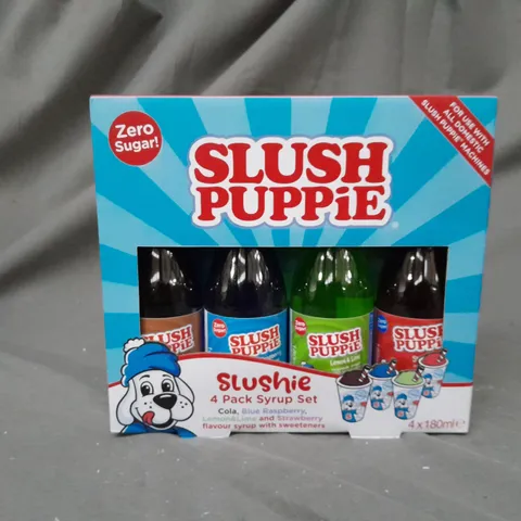 SLUSH PUPPIE ZERO SUGAR SYRUP (180ML X 4)