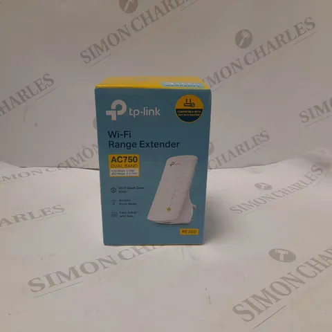 TP-LINK AC750 WI-FI RANGE EXTENDER-UNIVERSAL DUAL BAND