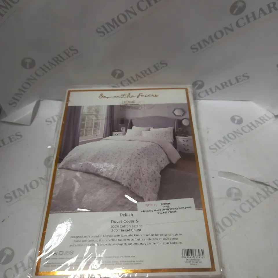 SAM FAIERES DELIAH DUVET COVER SET SINGLE 