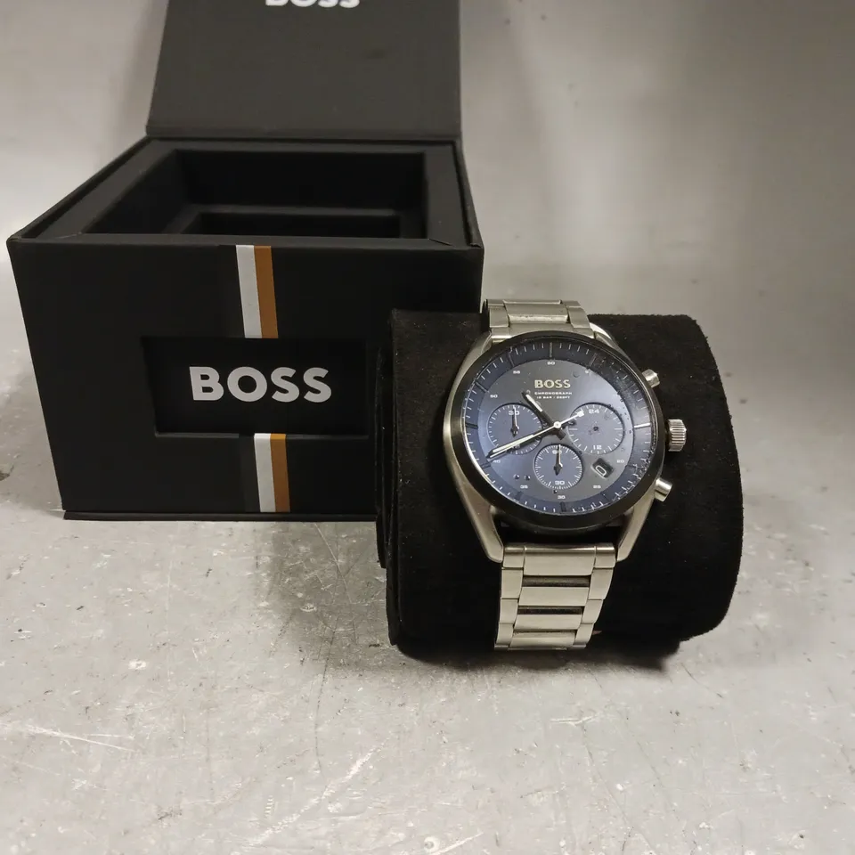 BOSS GENTS PEAK CHRONOGRAPH WATCH RRP £24.99