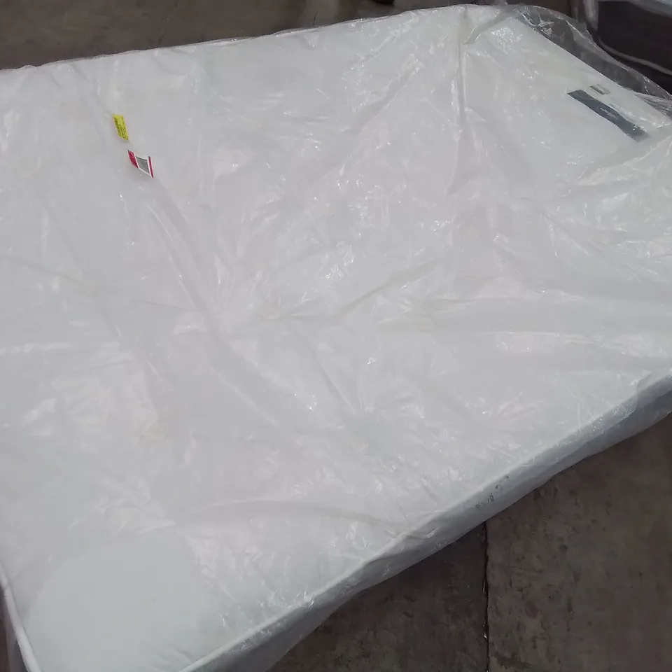 QUALITY BAGGED SILENTNIGHT MIRACOIL ORTHO DOUBLE 4'6" MATTRESS
