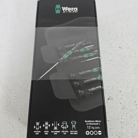 WERA KRAFTFORM MICRO 12-PIECE SCREWDRIVER SET β BOXED
