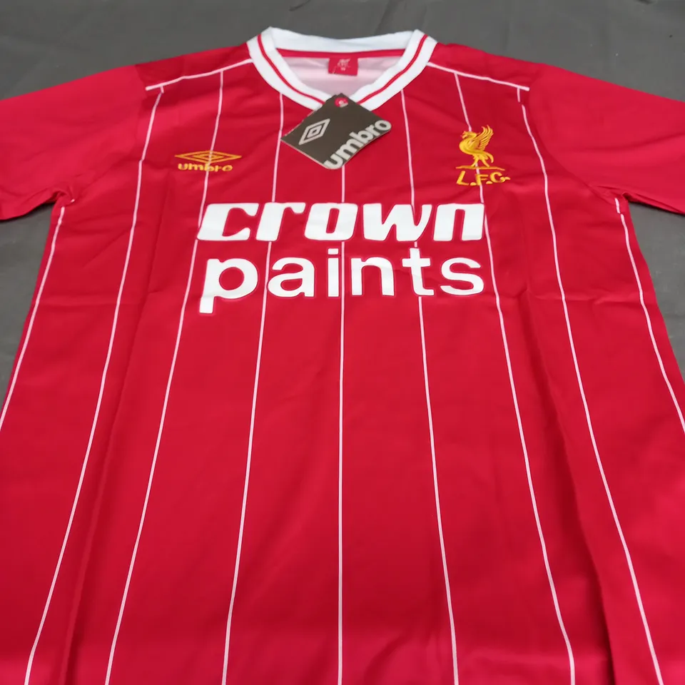 LIVERPOOL FOOTBALL CLUB SHIRT - SMALL