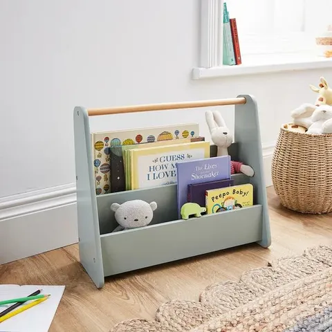 BOXED KIDS RORY MINI BOOKCASE - SAGE (1 BOX)